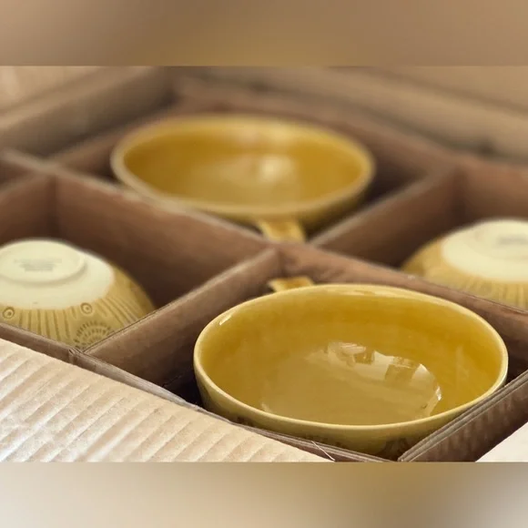 Old Havana Mug Set in Gold Mustard - Picture 7 of 13